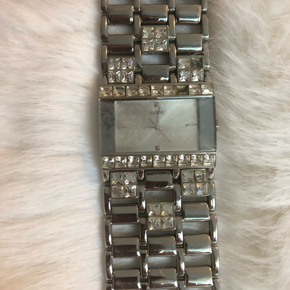 Guess watch silver